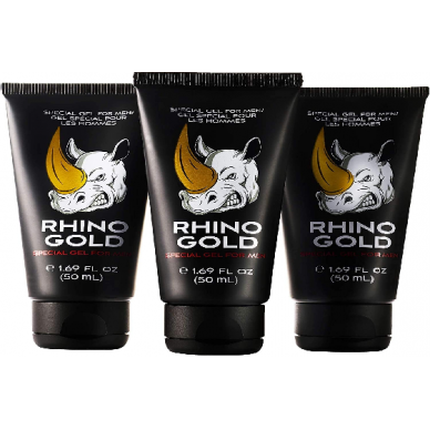 Rhino Gold Gel - gel για μεγέθυνση πέους