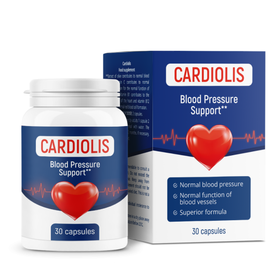 Cardiolis - κάψουλες για υπέρταση Cardiolis - κάψουλες για υπέρταση