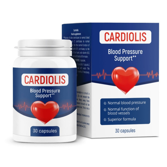 Cardiolis - κάψουλες για την υπέρταση Cardiolis - κάψουλες για την υπέρταση